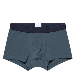Sunspel Stretch Cotton Trunks Dark Petrol Sunspel