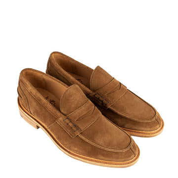 Trickers James Penny Loafer Snuff Repello Suede Trickers