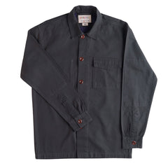 USKEES 3003 Buttoned Workshirt Charcoal Uskees