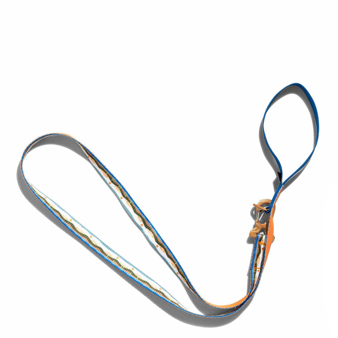 United by Blue Woven Dog Lead Marigold / Fresh Air United by Blue