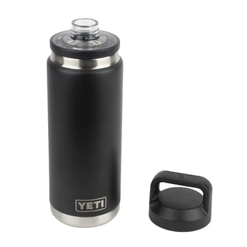 YETI Rambler 26oz Bottle Chug Black YETI