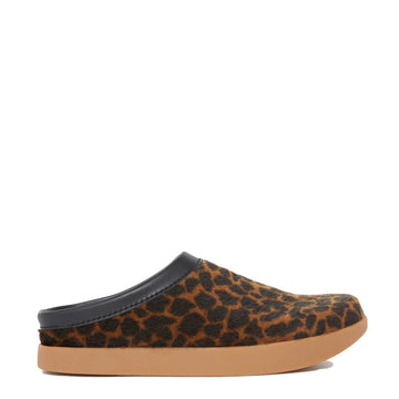 Yogi Floyd Animal Print Mule Leopard Yogi