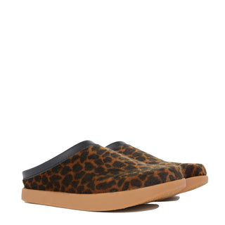 Yogi Floyd Animal Print Mule Leopard Yogi