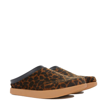 Yogi Floyd Animal Print Mule Leopard Yogi