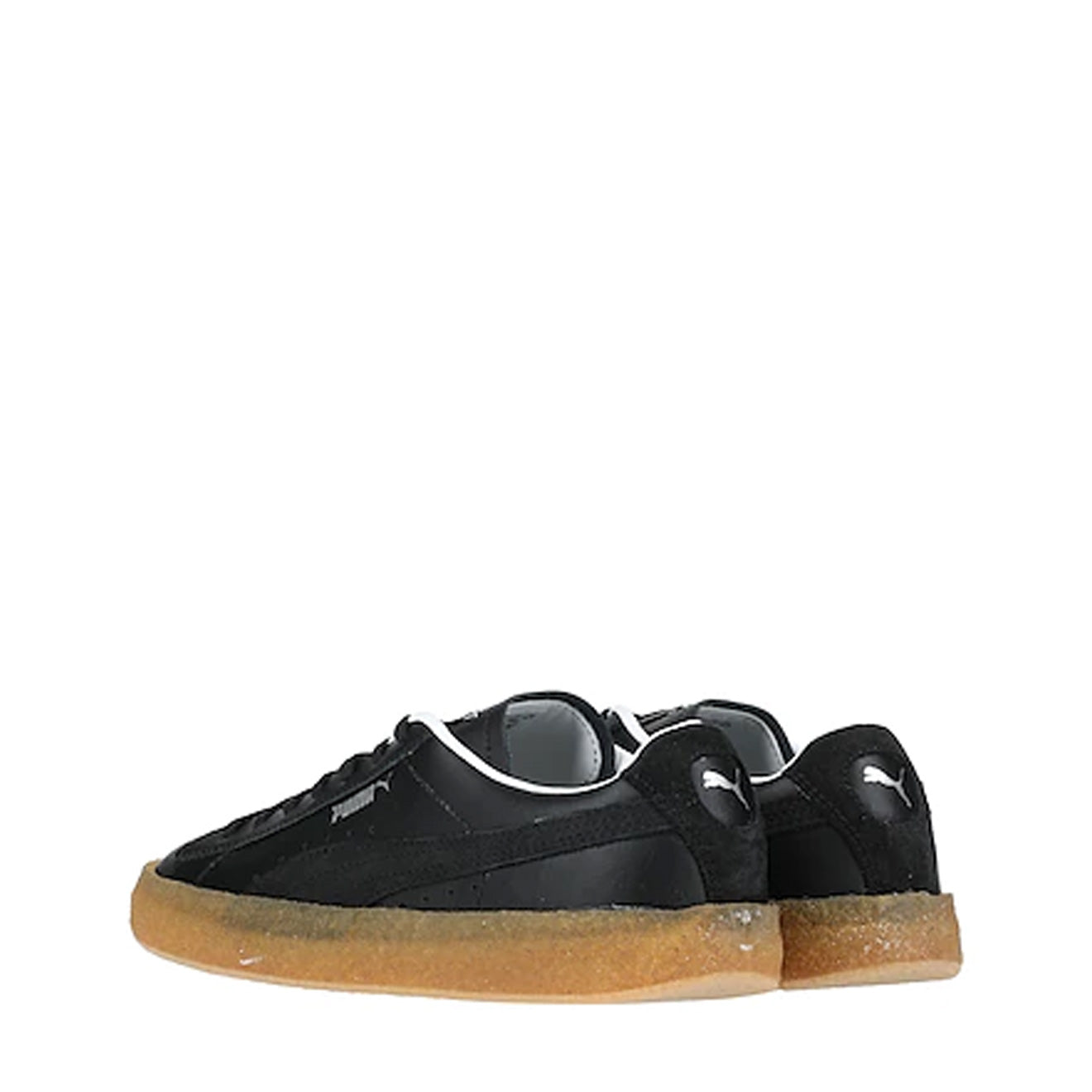 Puma Womens Suede Crepe Trainer  Black Puma